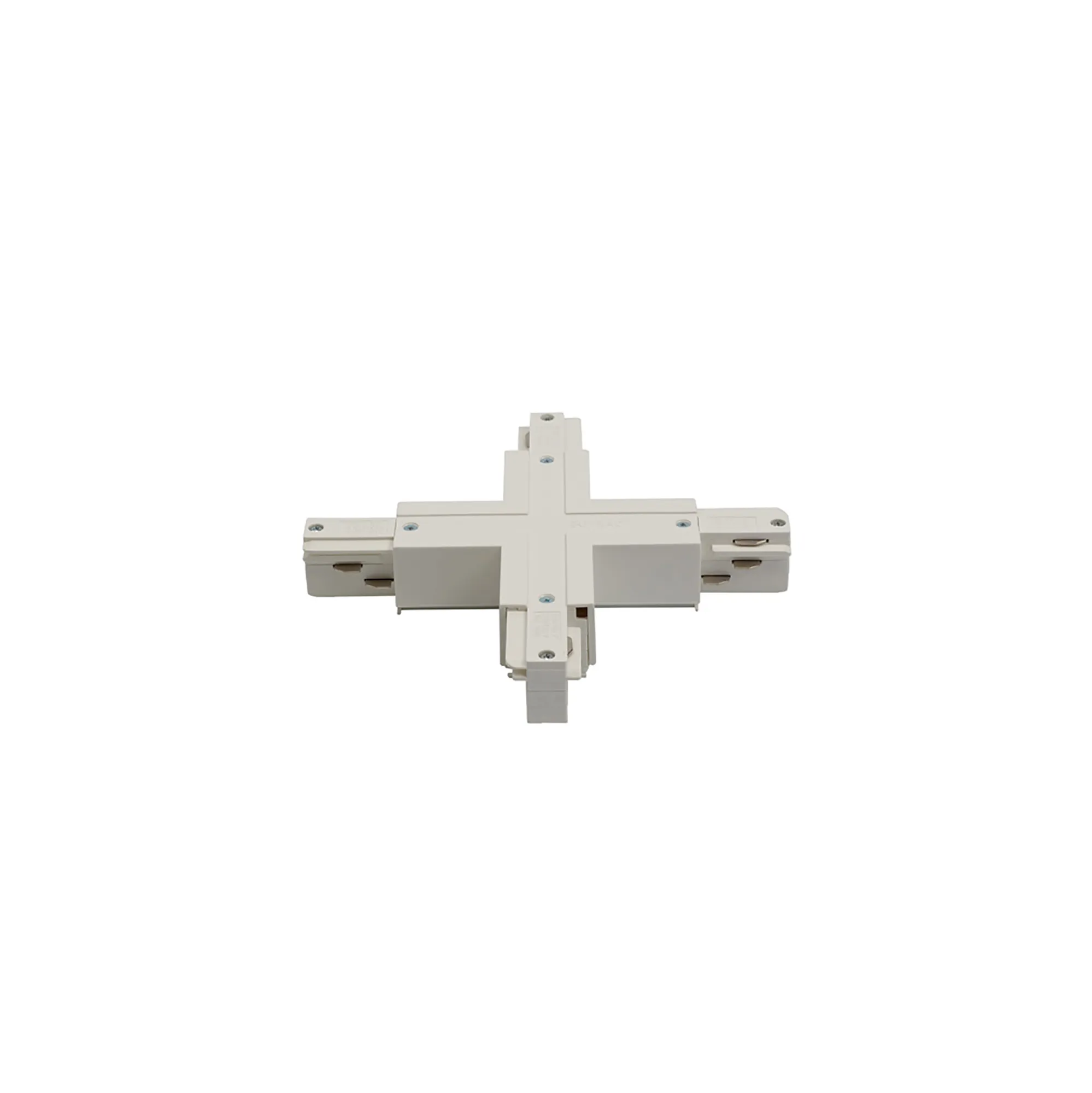 X Coupler With Feeding Option 3 Circuit Surface Mounted Track 3 Circuit Surface Mounted Track 555 1 1216 1  Eutrac 3 Circuit Surface-White